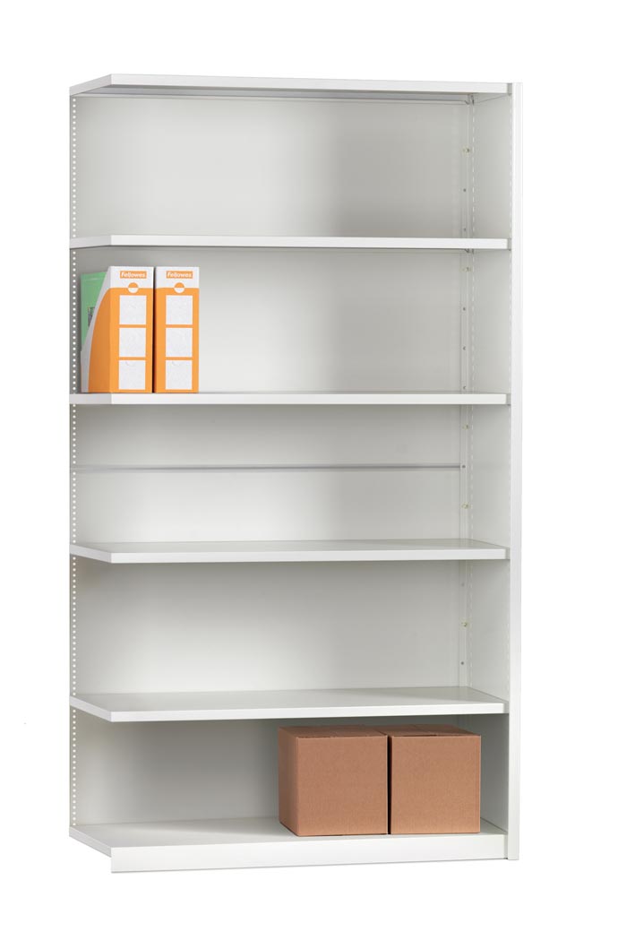 Mistral EXTENSION BAY CLAD 6 Shelves 450mm Deep Mistral EXTENSION BAY CLAD 6 Shelves 450mm Deep