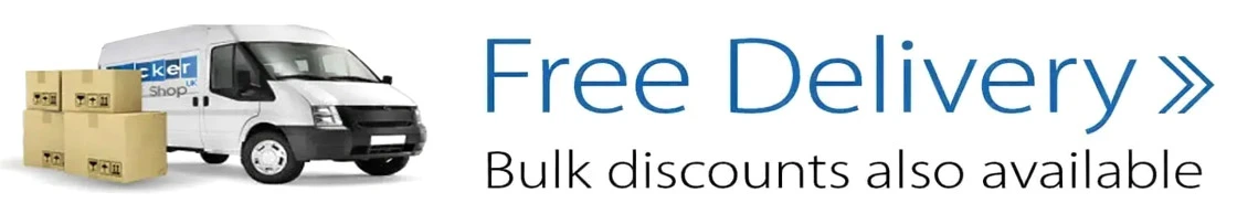 Free Delivery - Bulk discounts also available