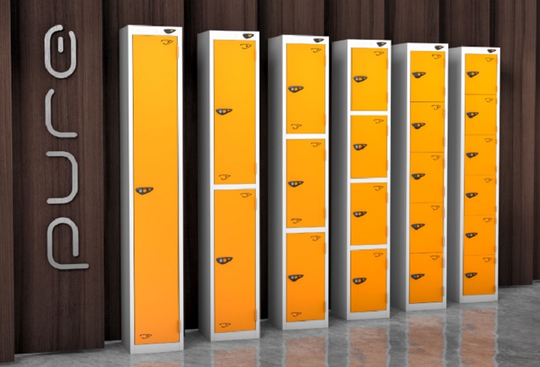 Pure Lockers 1-6 Door Range