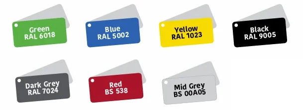 Elite Standard Steel Colours Elite Standard Steel Colours