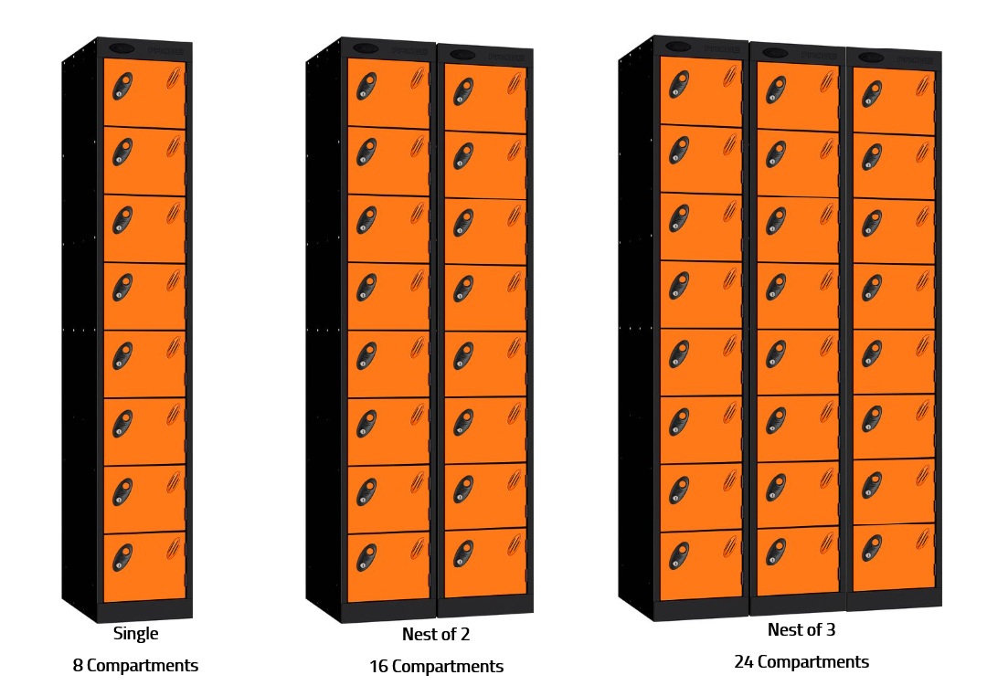 Probe Colour Range Eight Door Nestings
