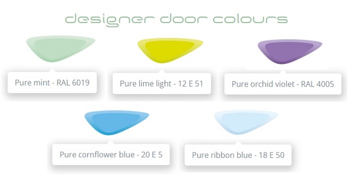Designer Door Colours