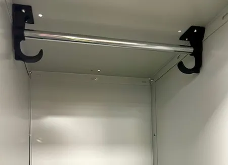 Probe Internal Hanging Rail and Hooks