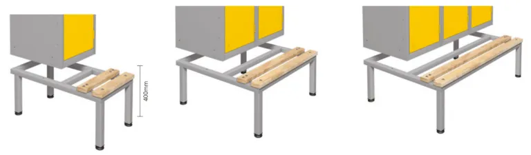 400mm seat bench stands