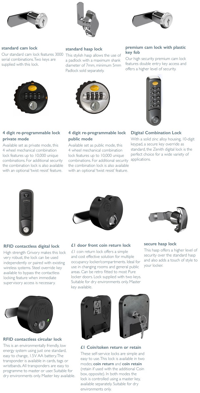 Pure Lock Options