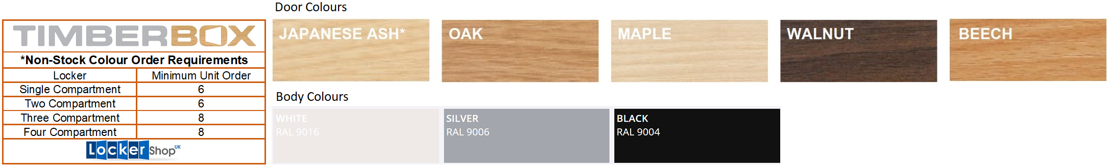 Timberbox Colours