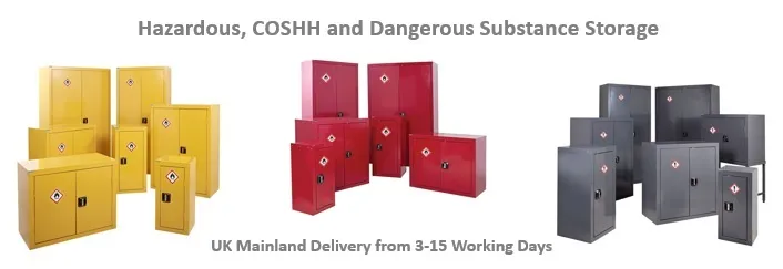 Haz and COSHH Cupboards