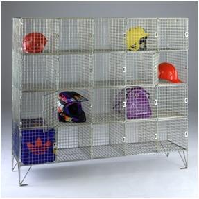 Wire Mesh Personal Effects Lockers