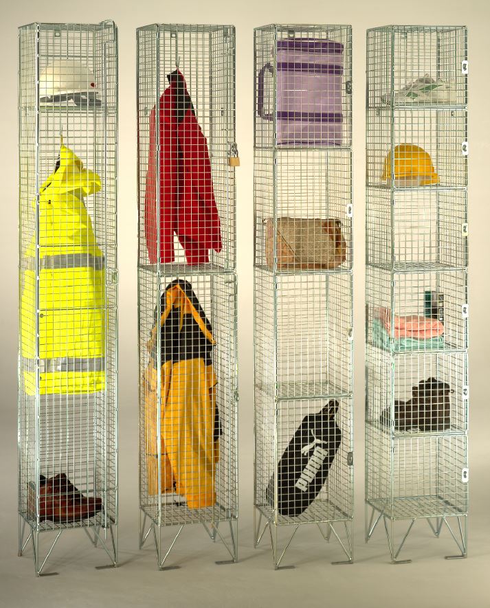 Wire Mesh Economy Lockers