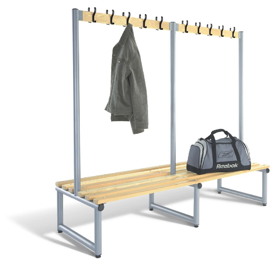 Double Bench Integrated Hook Board