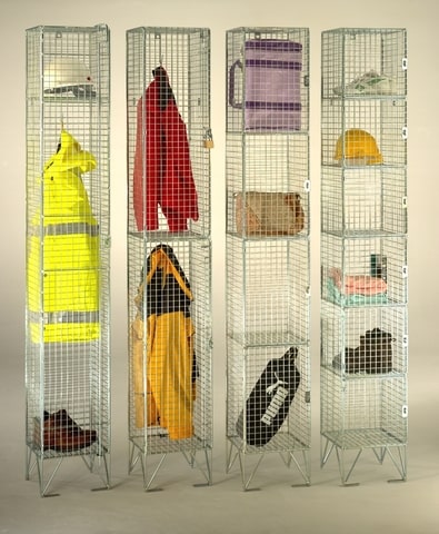 Wire Mesh Premium Lockers