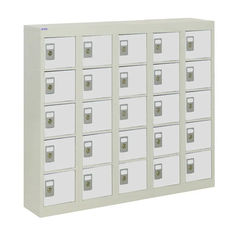 Wall-Mounted Mobile Phone Storage Locker 25 door