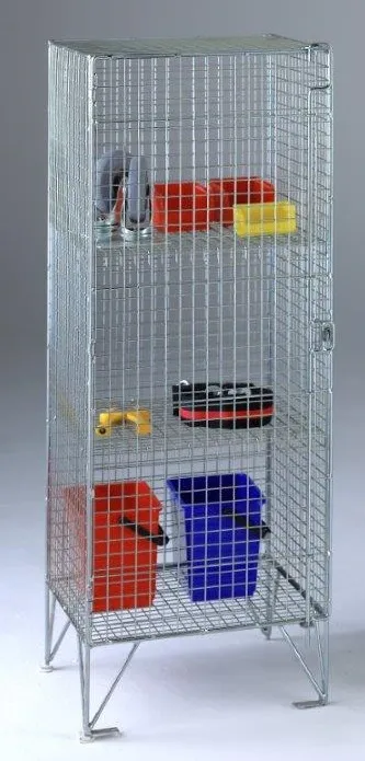 Mesh Low Cupboard - Single Door