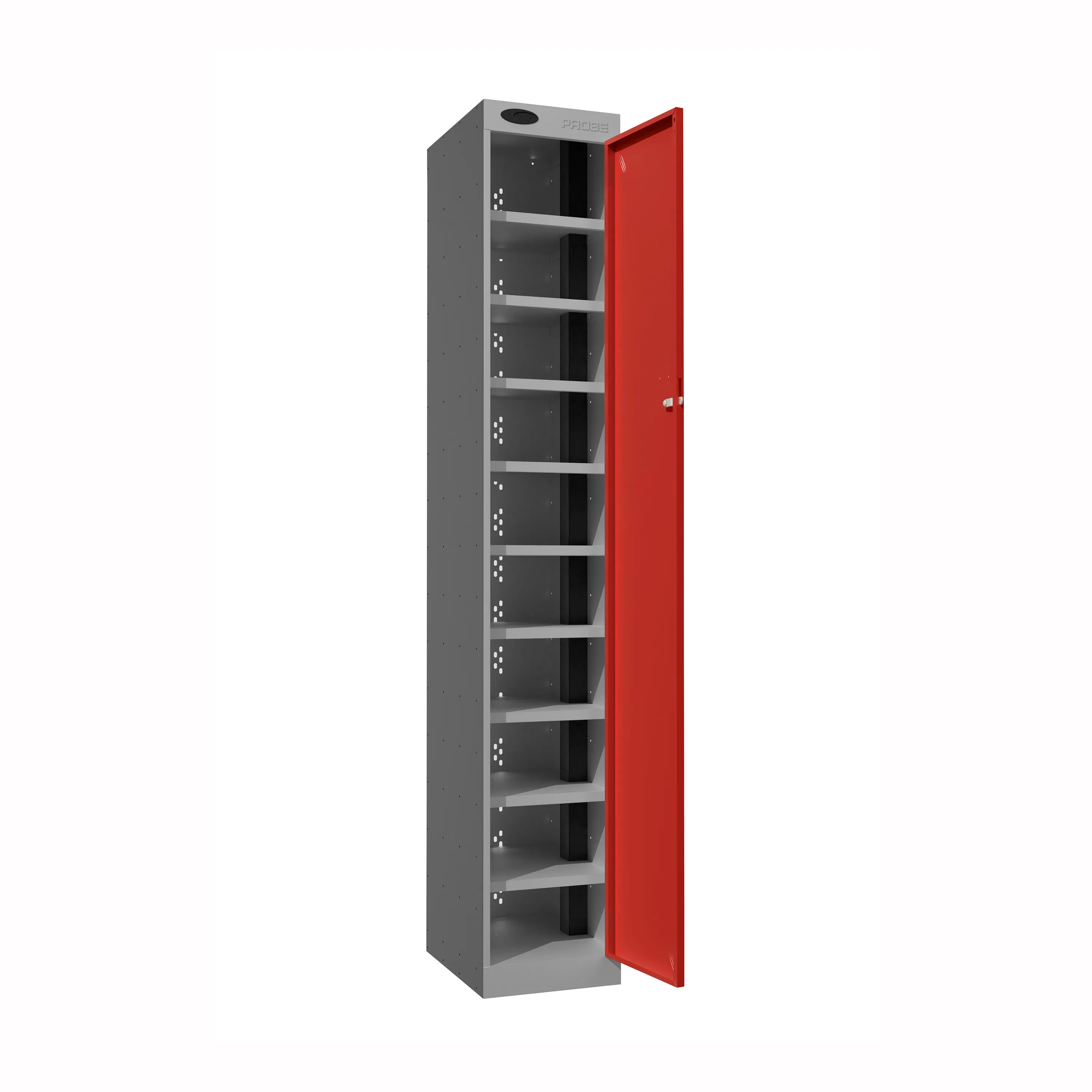 Probe One Door Ten Compartments Mobile Phone Charging Locker