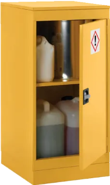 Small Hazardous Cabinet 1 Shelf