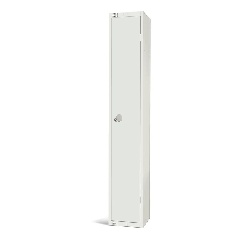 Elite All White One Door Locker