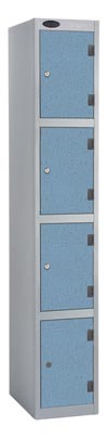 4 Compartments Shockproof Lockers - Inset Door 4 Compartments Shockproof Lockers - Inset Door