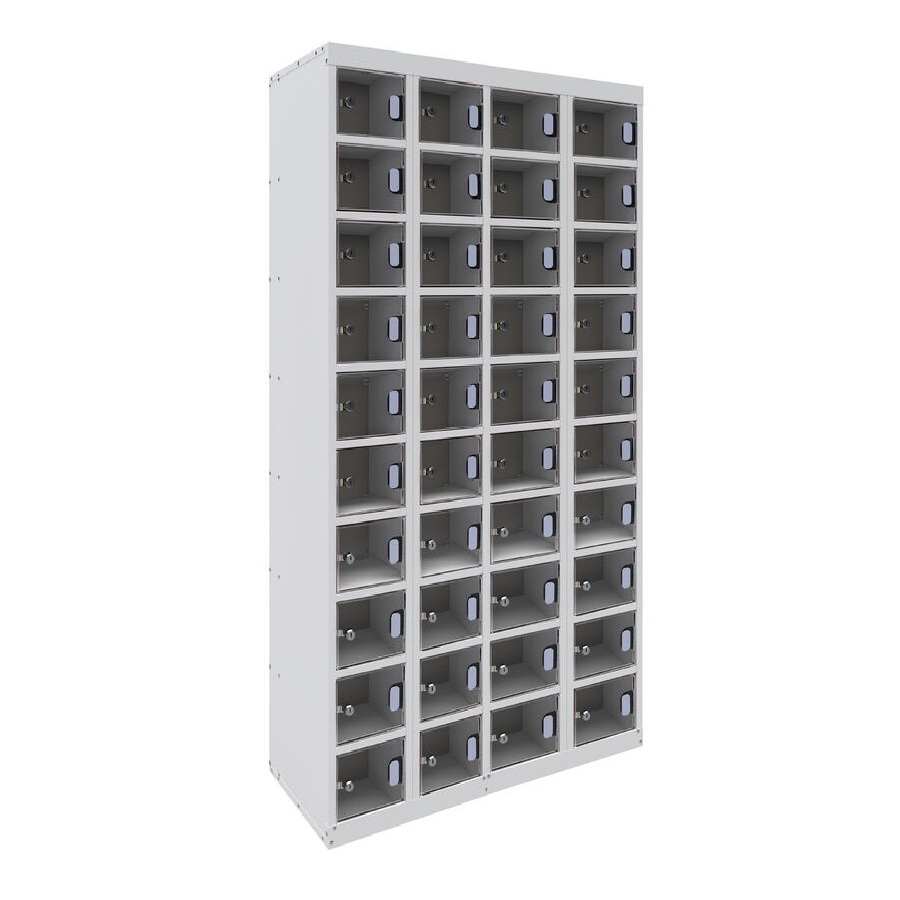 School Perspex Full Height 40 Door Mobile Phone Locker Non Charging School Perspex Full Height 40 Door Mobile Phone Locker Non Charging