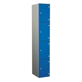 ZENBOX Aluminium Four Compartment Locker