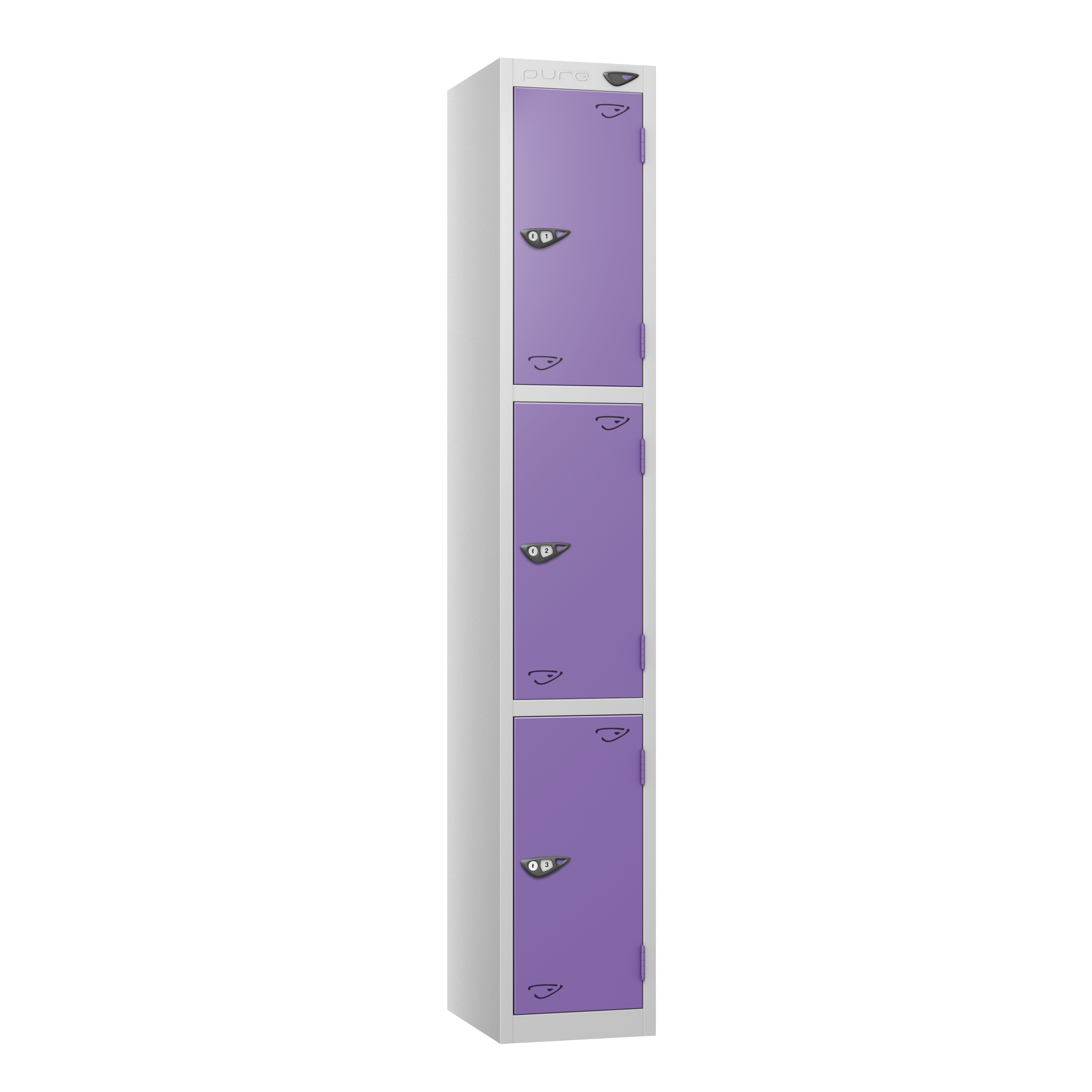 Carbon Neutral School Pure 3 Door locker