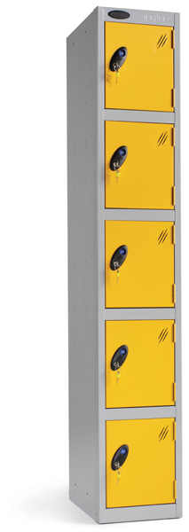 Five Compartments Locker