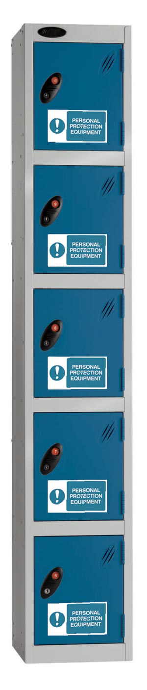 PPE Five Locker Compartments PPE Five Locker Compartments