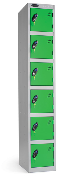 Six Compartments Locker