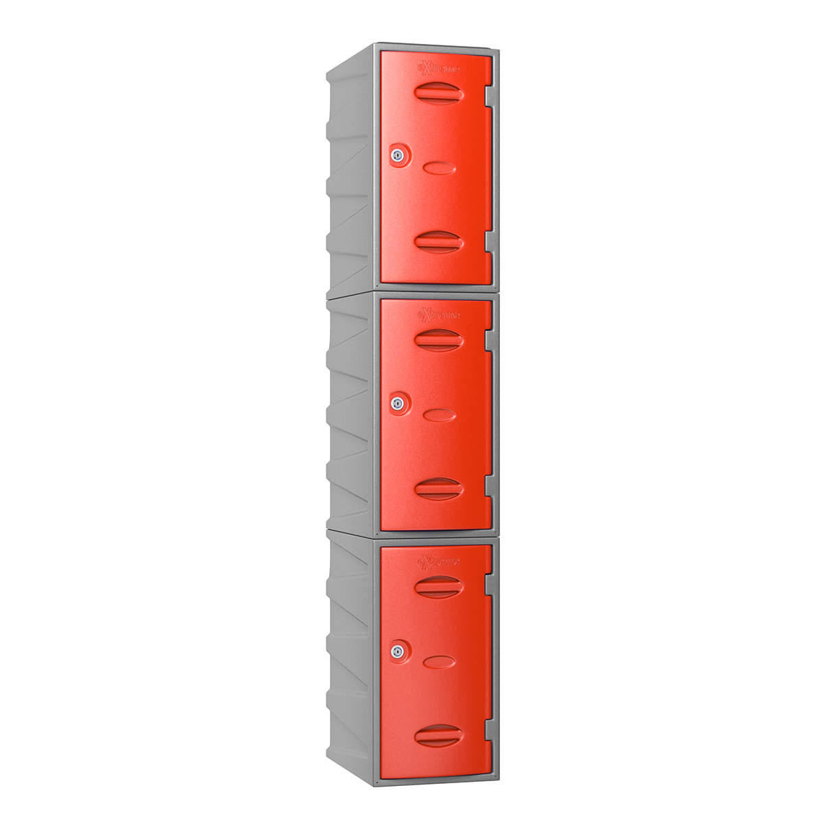 School 3 Door Extreme Plastic Locker