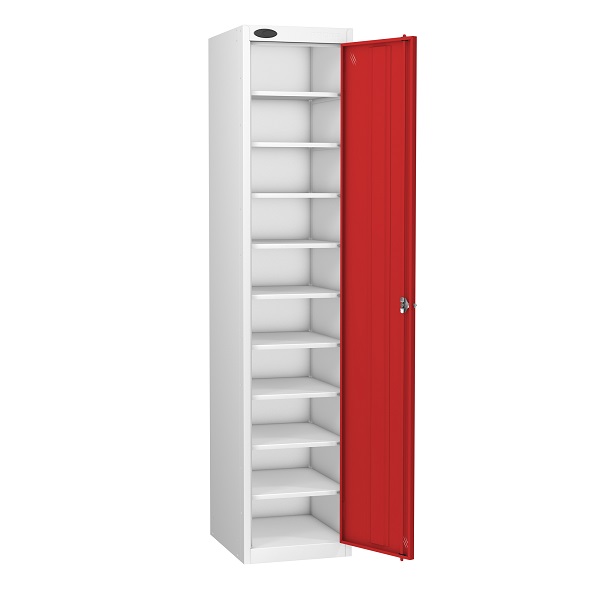 Laptop Locker Single Door 10 Shelf - Non Charge