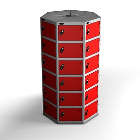 7 Pods 6 Doors Locker - Total 42 Compartments 7 Pods 6 Doors Locker - Total 42 Compartments