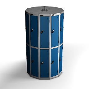 11 Pods 2 Door Locker - Total 22 Compartments 11 Pods 2 Door Locker - Total 22 Compartments