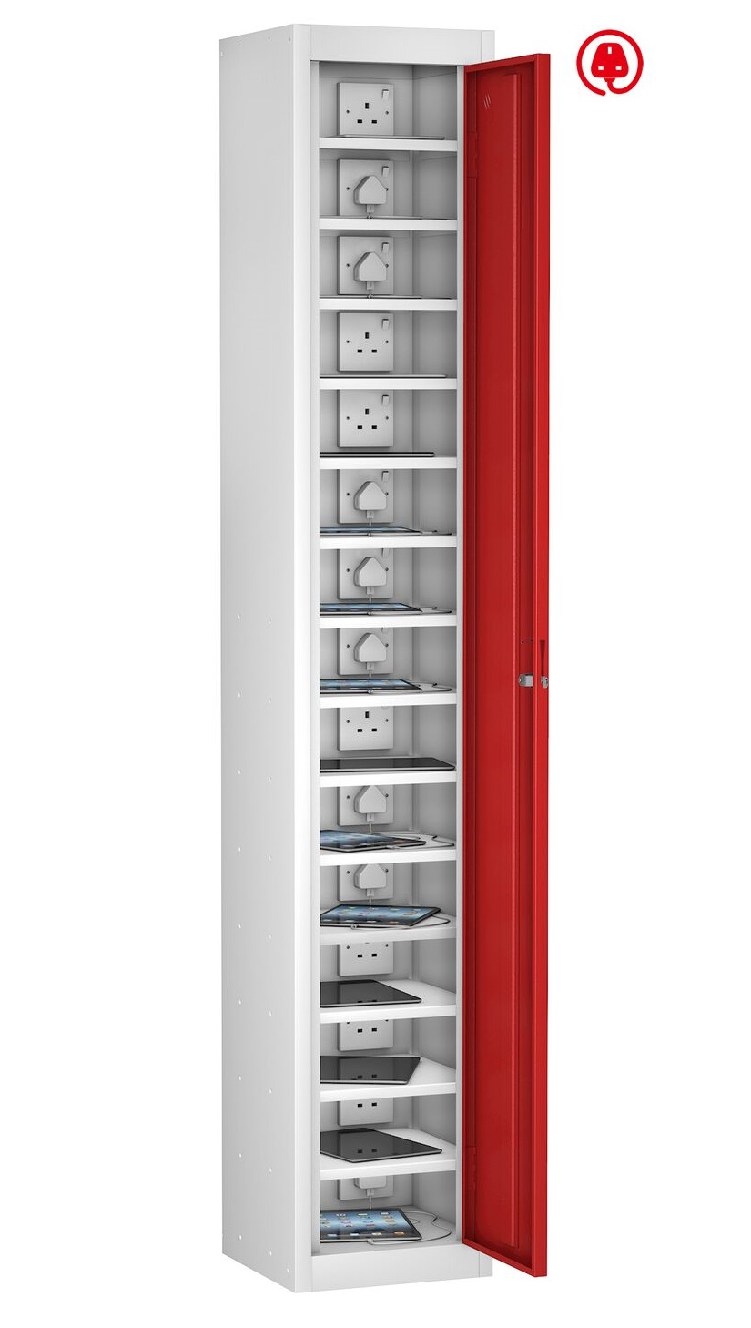 TABLET Charging Locker Single Door 15 Shelf