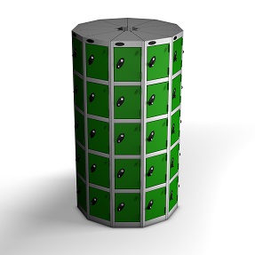 11 Pods 5 Doors Locker - Total 55 Compartments 11 Pods 5 Doors Locker - Total 55 Compartments