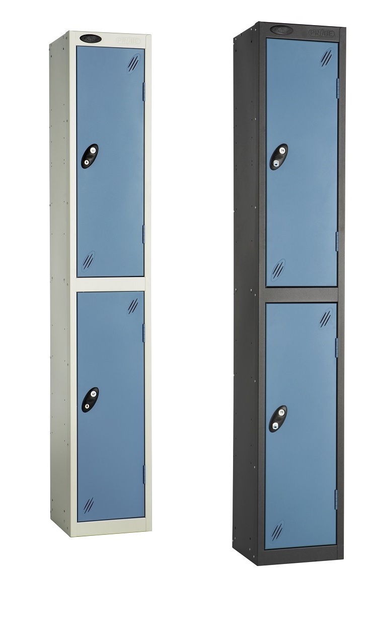 Colour Range Two Compartments Locker