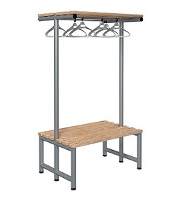 Bench 1000mm Double Side-Integrated Hanger-Type G