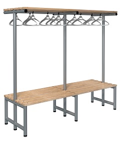 Bench 2000mm Double Side-Integrated Hanger-Type G