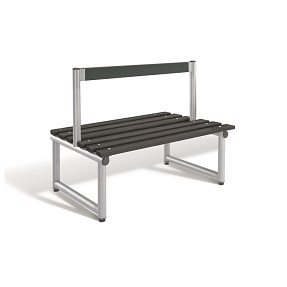 Bench 1000mm Double Side Low Back-Type C