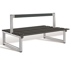 Bench 1500mm Double Side Low Back-Type C