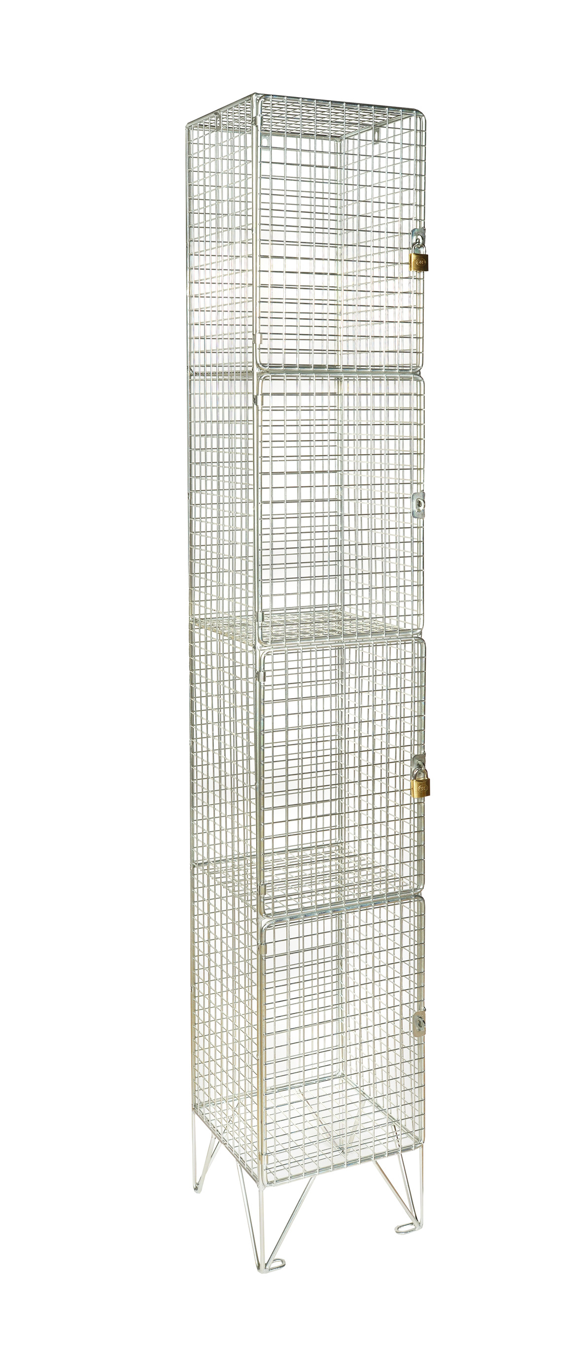 Economy Mesh Four Door Locker