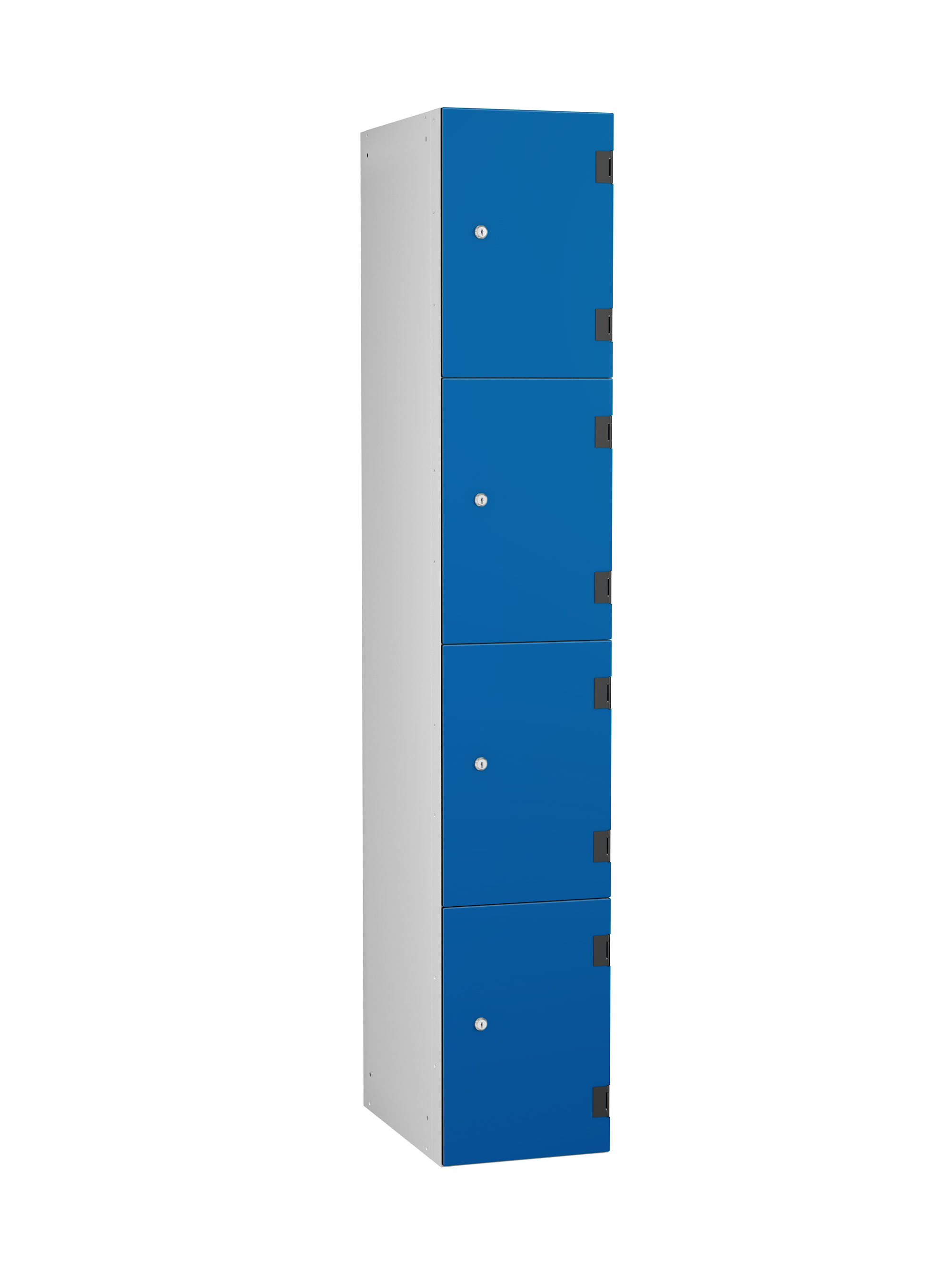 4 Compartments Shockproof Lockers - Overlay Door 4 Compartments Shockproof Lockers - Overlay Door