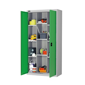 12 Compartment Cupboard with 9 Shelves