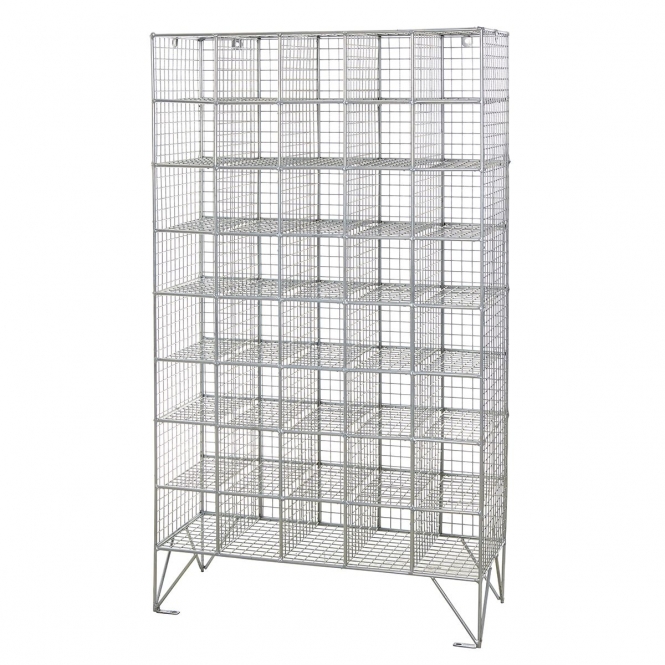 No Doors 40 Compartments Mesh Personal Effects Locker No Doors 40 Compartments Mesh Personal Effects Locker